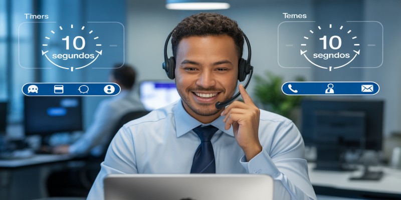 Seu cliente será atendido em 10 segundos com a Cinndi